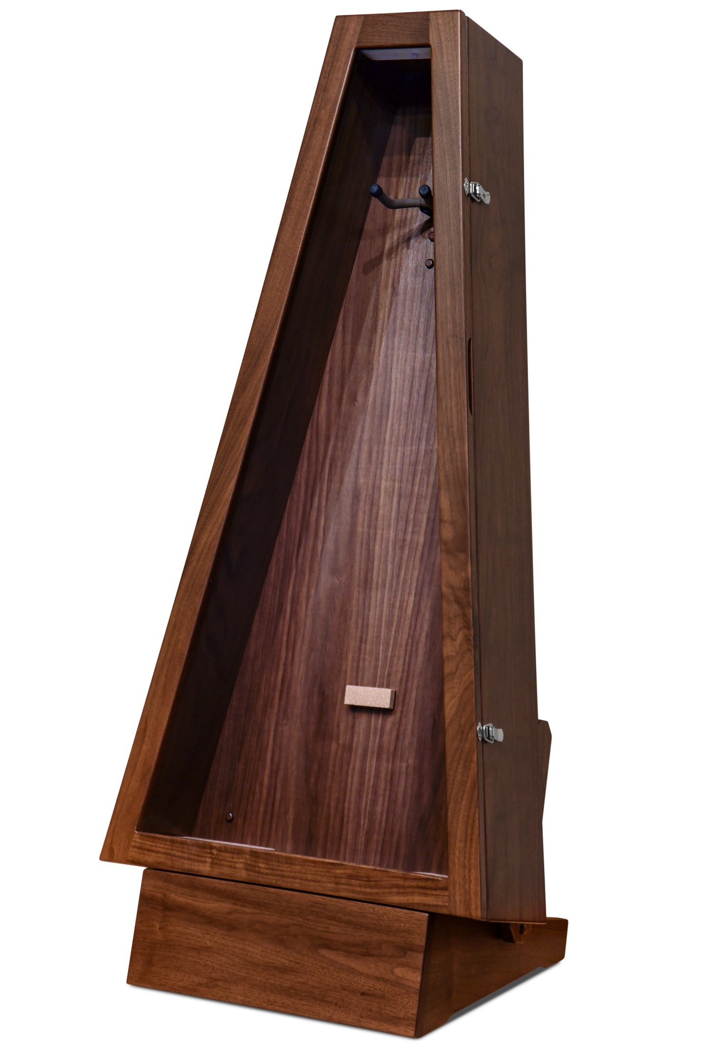 ClimaStand Triangle Humidor with Base - Walnut