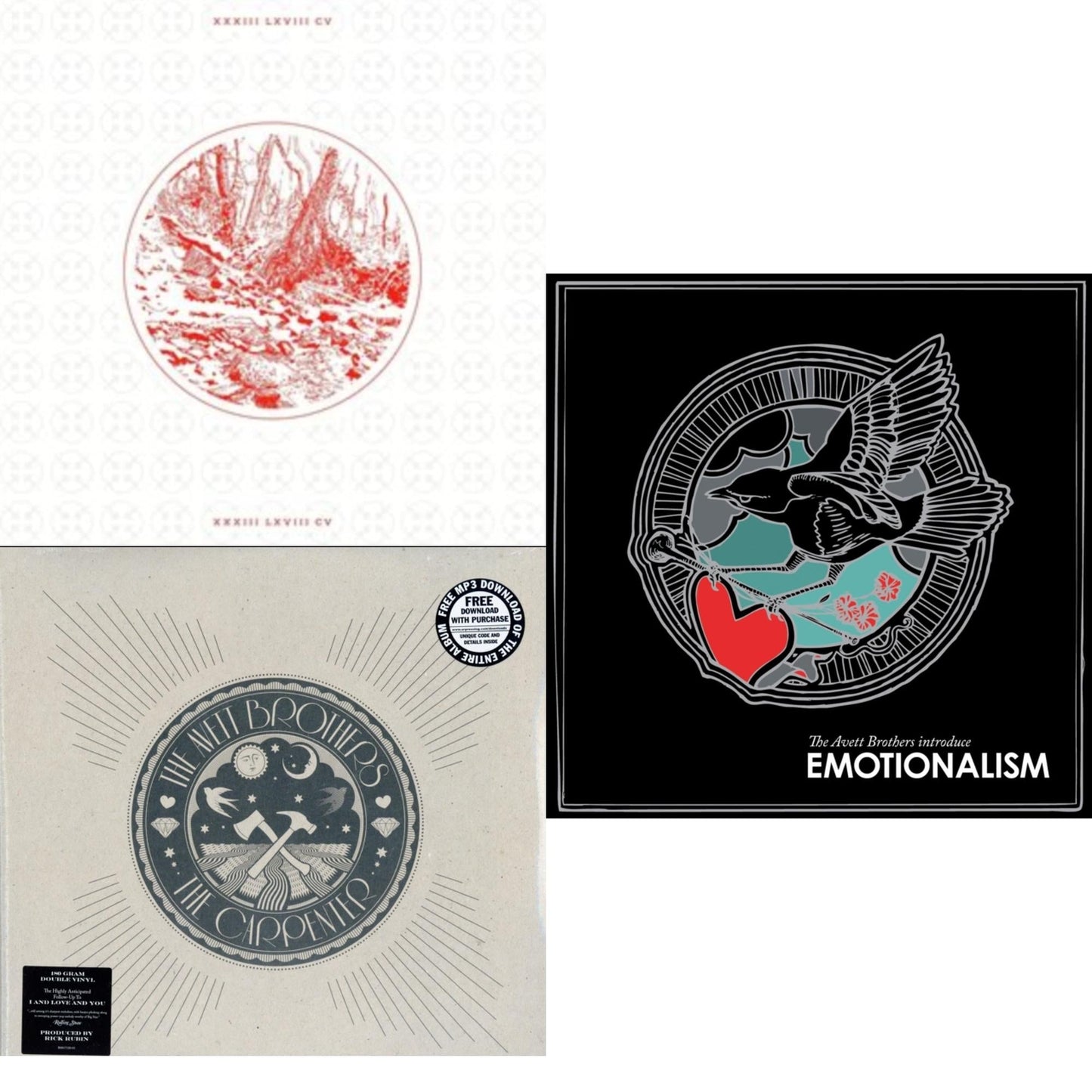 Carpenter & Emotionalism & Avett Brothers