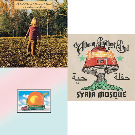 Brothers & Sisters & Eat A Peach (2LP) & Syria Mosque: Pittsburgh, Pa January 17, 1971 (Live) (Pittsburgh Steel Gray Vinyl/2LP)