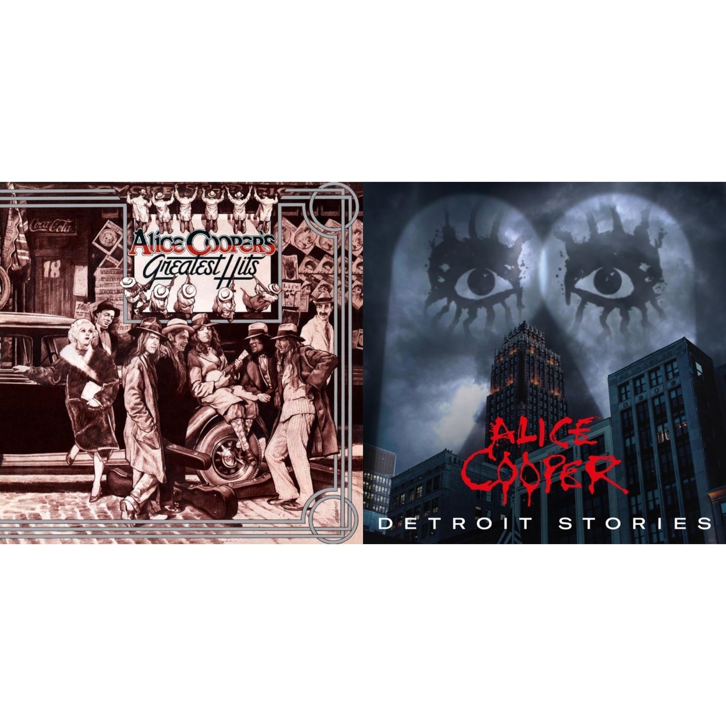 Alice Cooper - Alice Cooper's Greatest Hits (180G/Limited Halloween Edition) & Detroit Stories (2LP)
