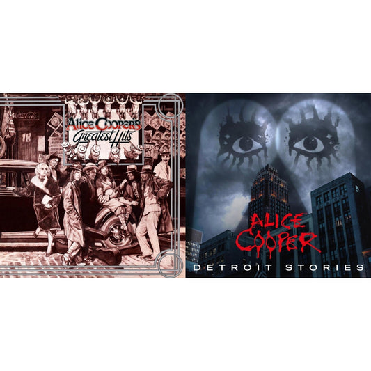 Alice Cooper - Alice Cooper's Greatest Hits (180G/Limited Halloween Edition) & Detroit Stories (2LP)