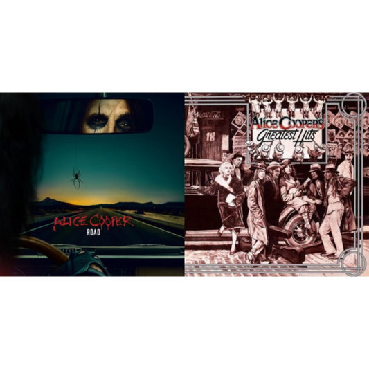 Road (Orange Marbled Vinyl/2LP/DVD) & Alice Cooper's Greatest Hits (180G/Limited Anniversary Edition)