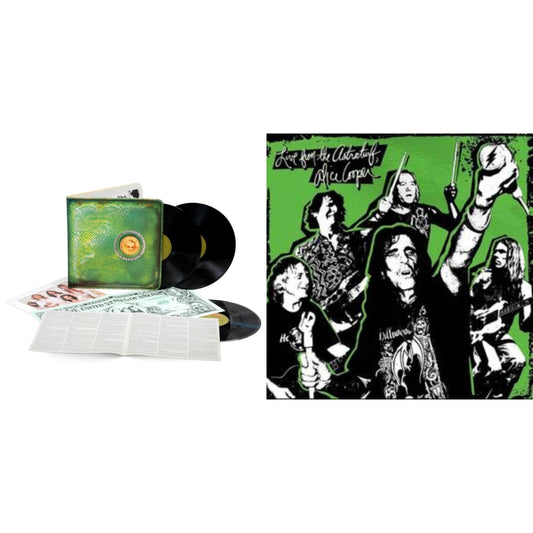 Alice Cooper - Live From The Astroturf (Glow-In-The-Dark LP Vinyl/DVD) & Billion Dollar Babies (50Th Anniversary/Deluxe/3LP)