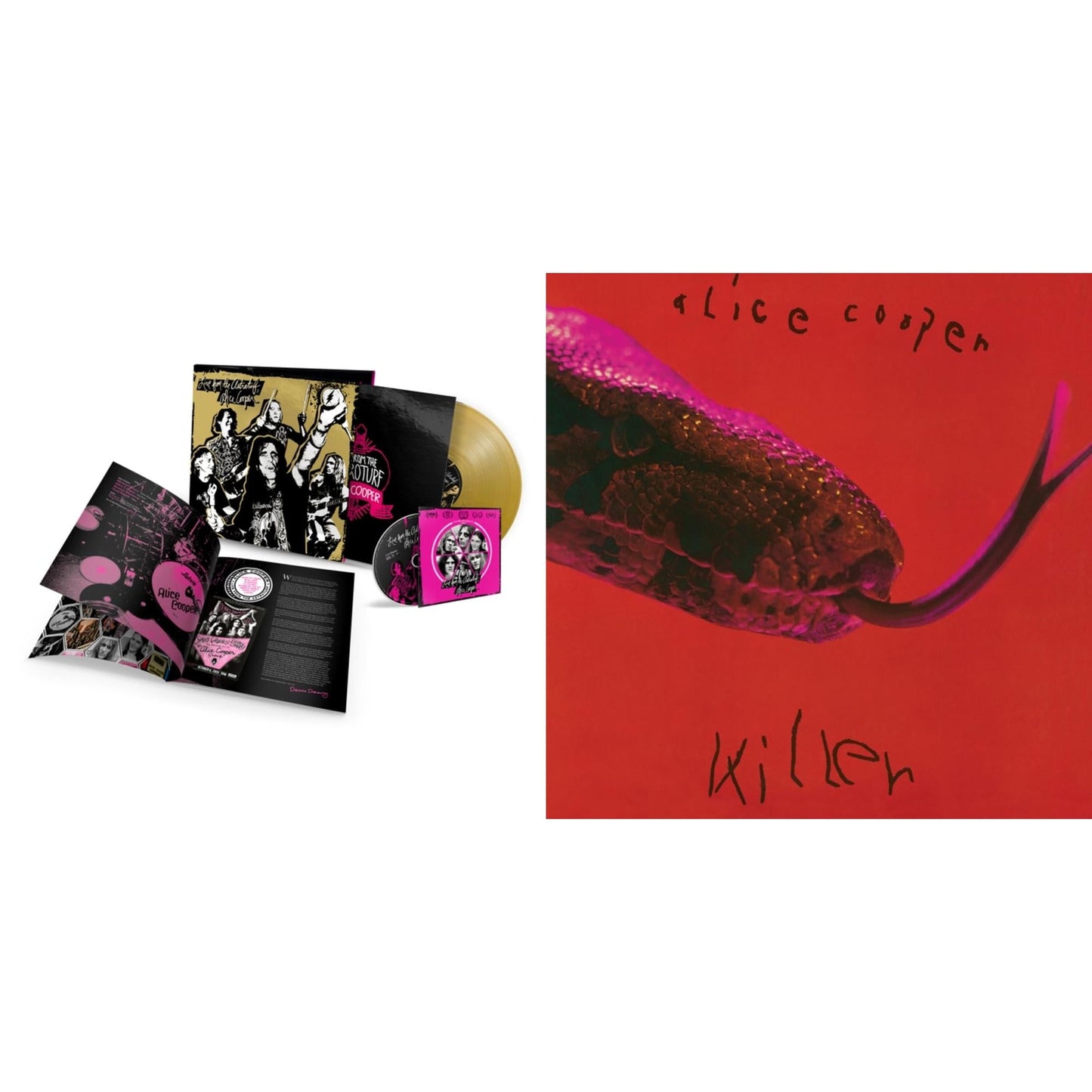 Live From The Astroturf (Gold LP Vinyl/DVD) & Killer (Expanded & Remastered/3LP)