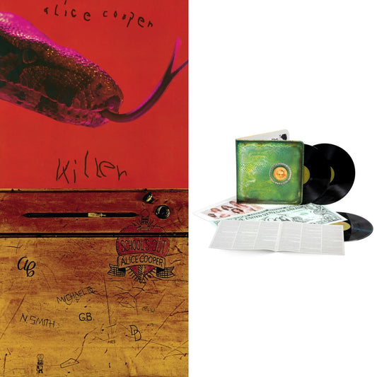Alice Cooper - Billion Dollar Babies (50Th Anniversary/Deluxe/3LP) & School's Out (Expanded & Remastered/3LP) & Killer (Expanded & Remastered/3LP)