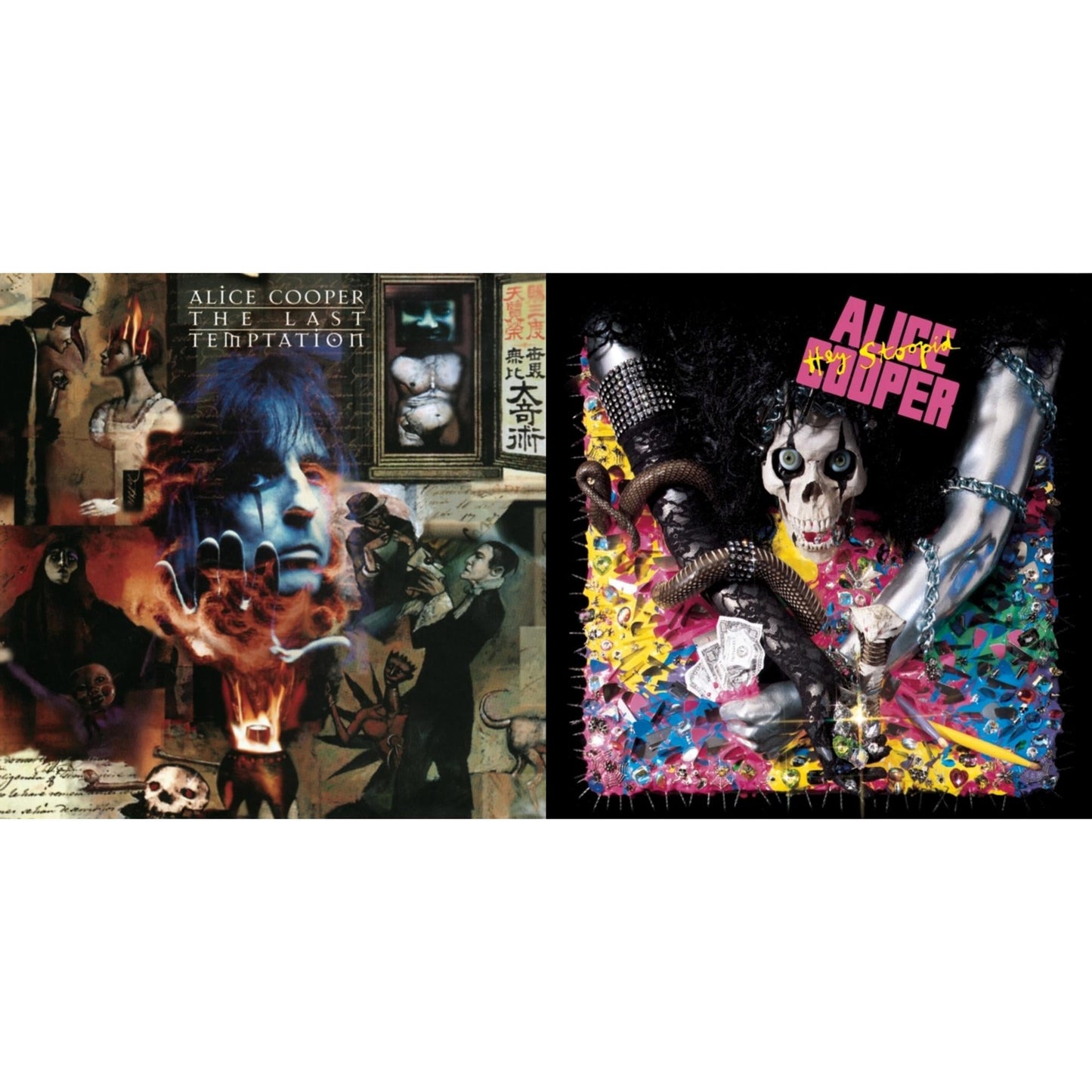 Alice Cooper - Hey Stoopid & Last Temptation - CD Bundle
