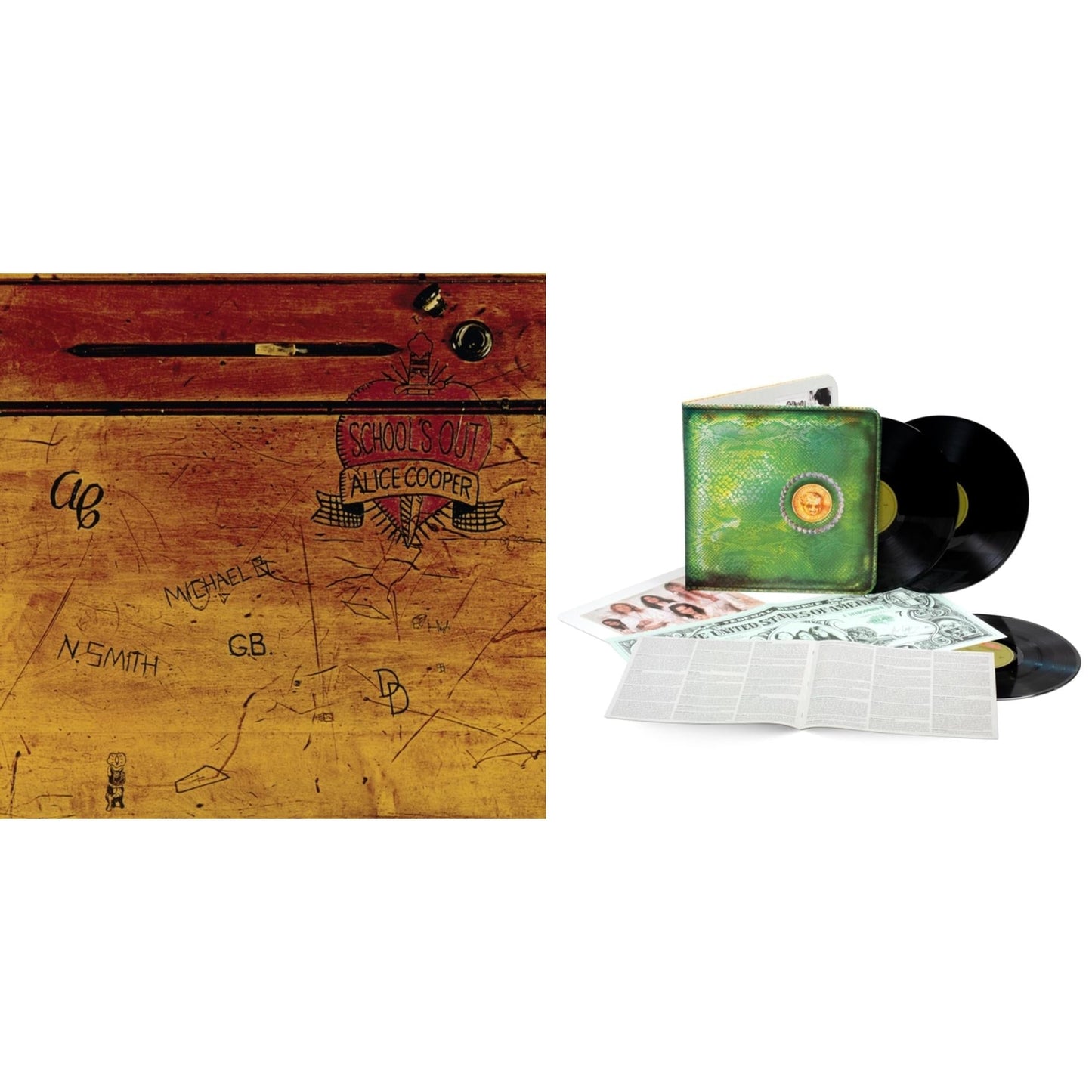 Alice Cooper - School's Out (Expanded & Remastered/3LP) & Billion Dollar Babies (50Th Anniversary/Deluxe/3LP)
