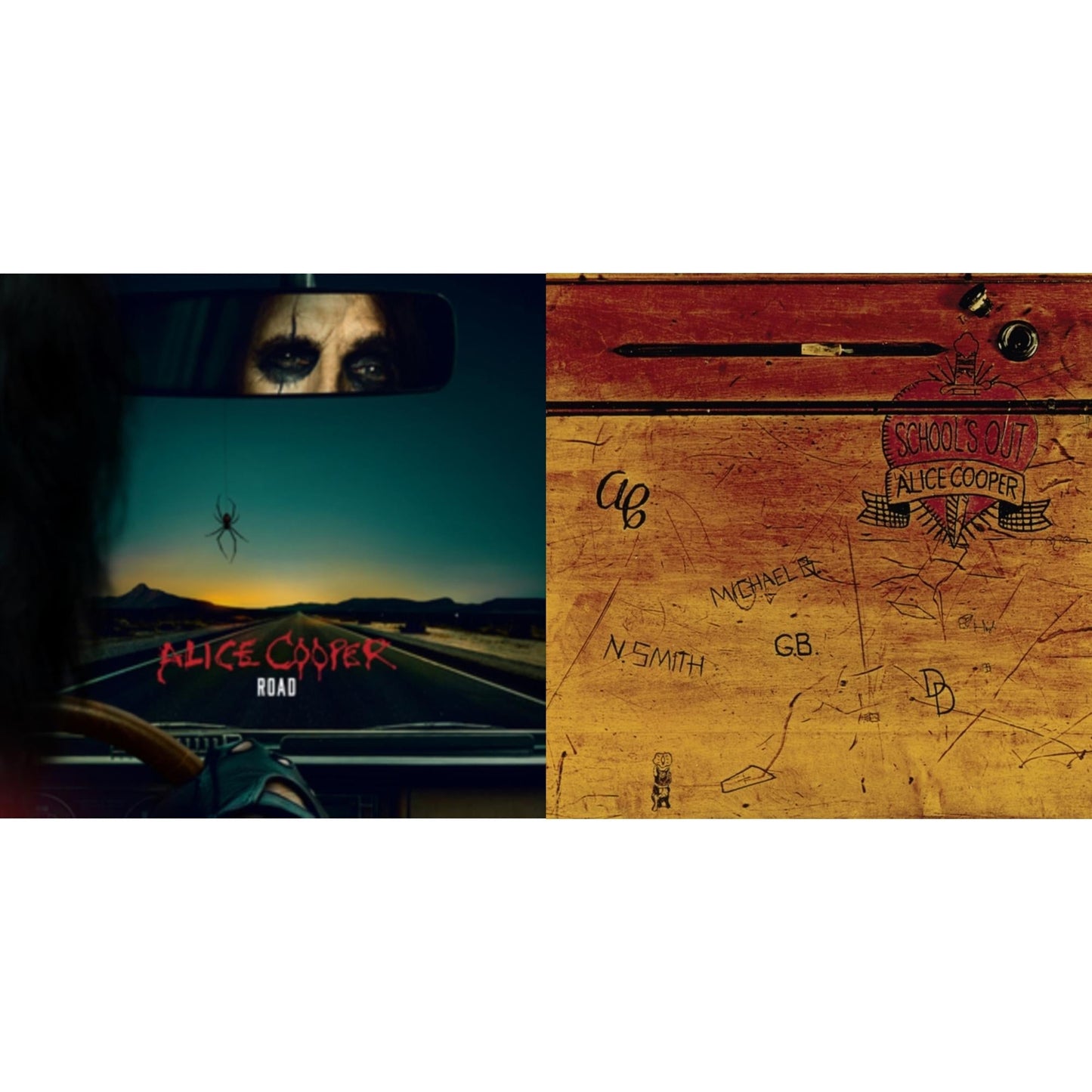 Road (Orange Marbled Vinyl/2LP/DVD) & School's Out (Expanded & Remastered/3LP)