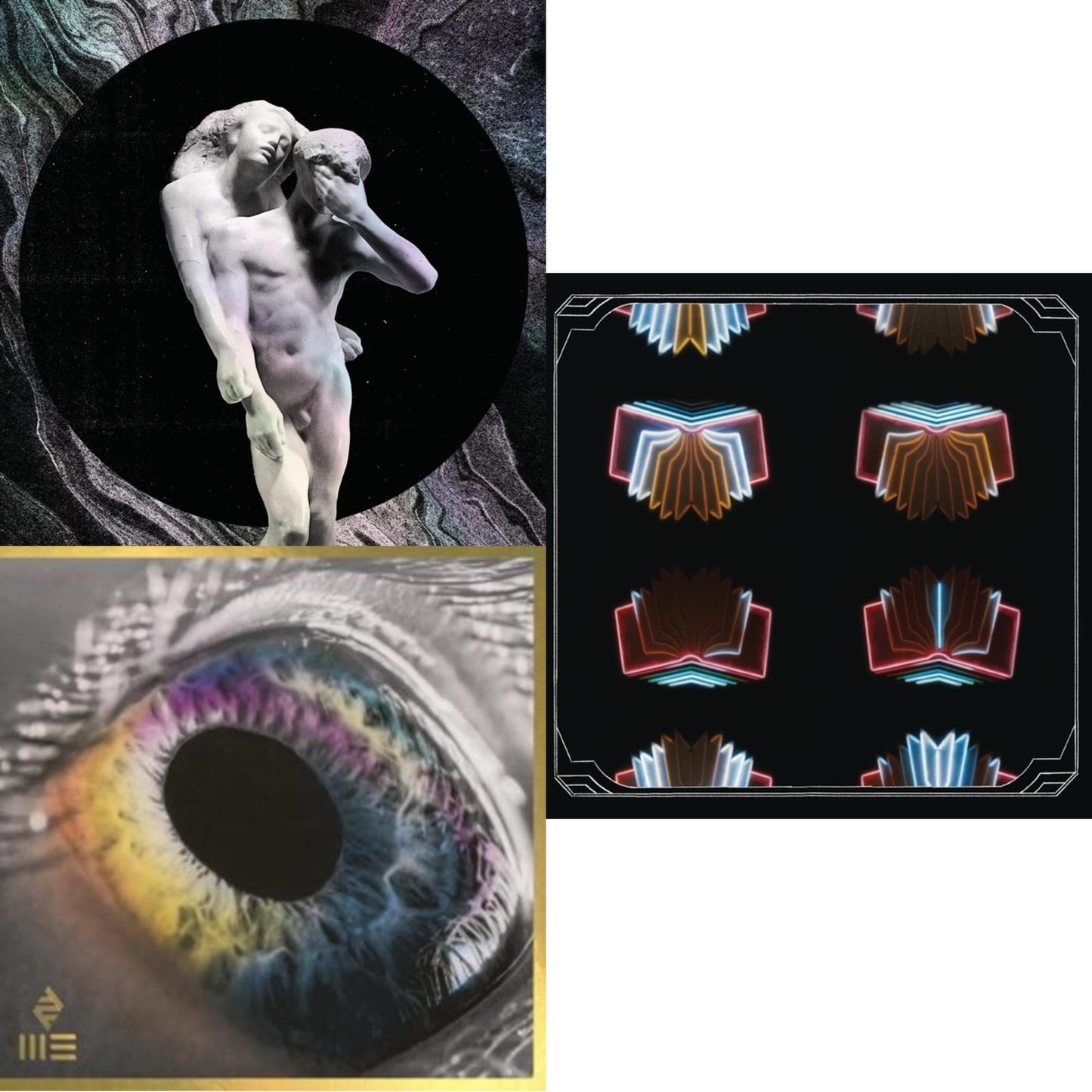 Reflektor (2LP/180G) & We (180G/White LP Vinyl) (I) & Neon Bible (2LP/150G/Gatefold)
