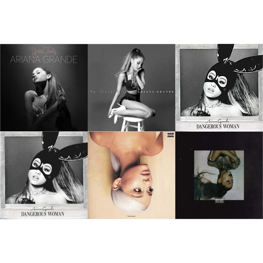 Yours Truly & My Everything & Dangerous Woman & Dangerous Woman & Sweetener & Thank U Next (X)