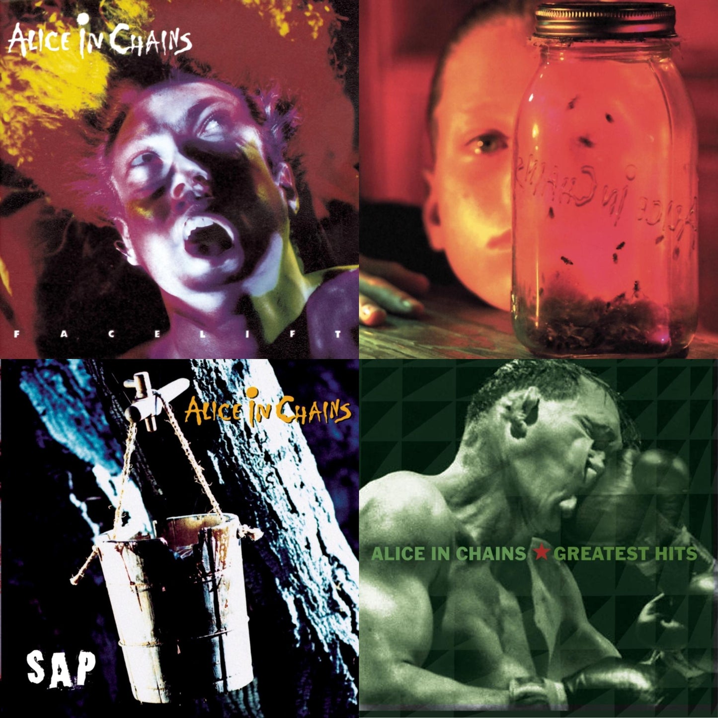 Jar Of Flies & Greatest Hits & Sap & Facelift
