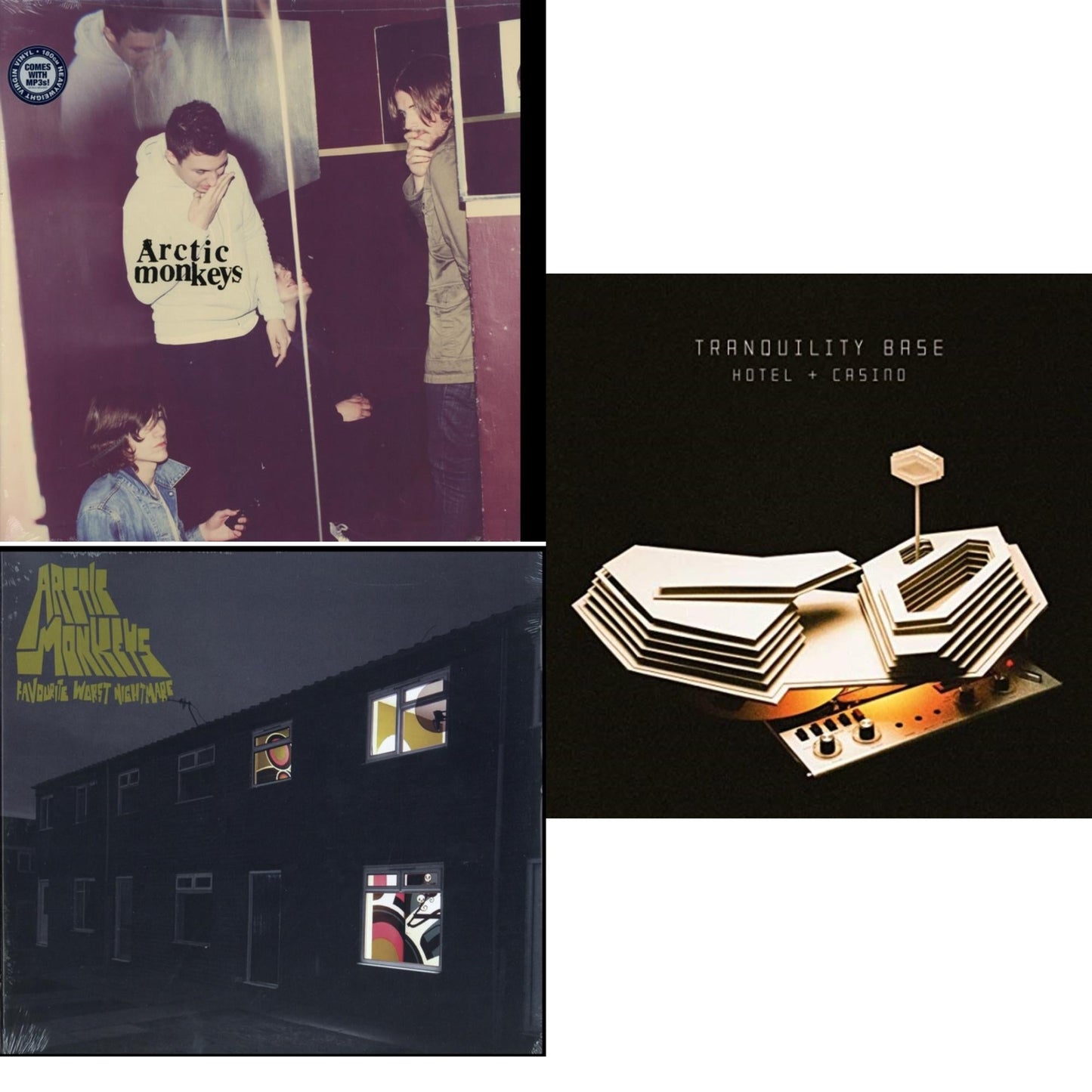 Favourite Worst Nightmare & Humbug (Dl Card) & Tranquility Base Hotel & Casino (Dl Card)