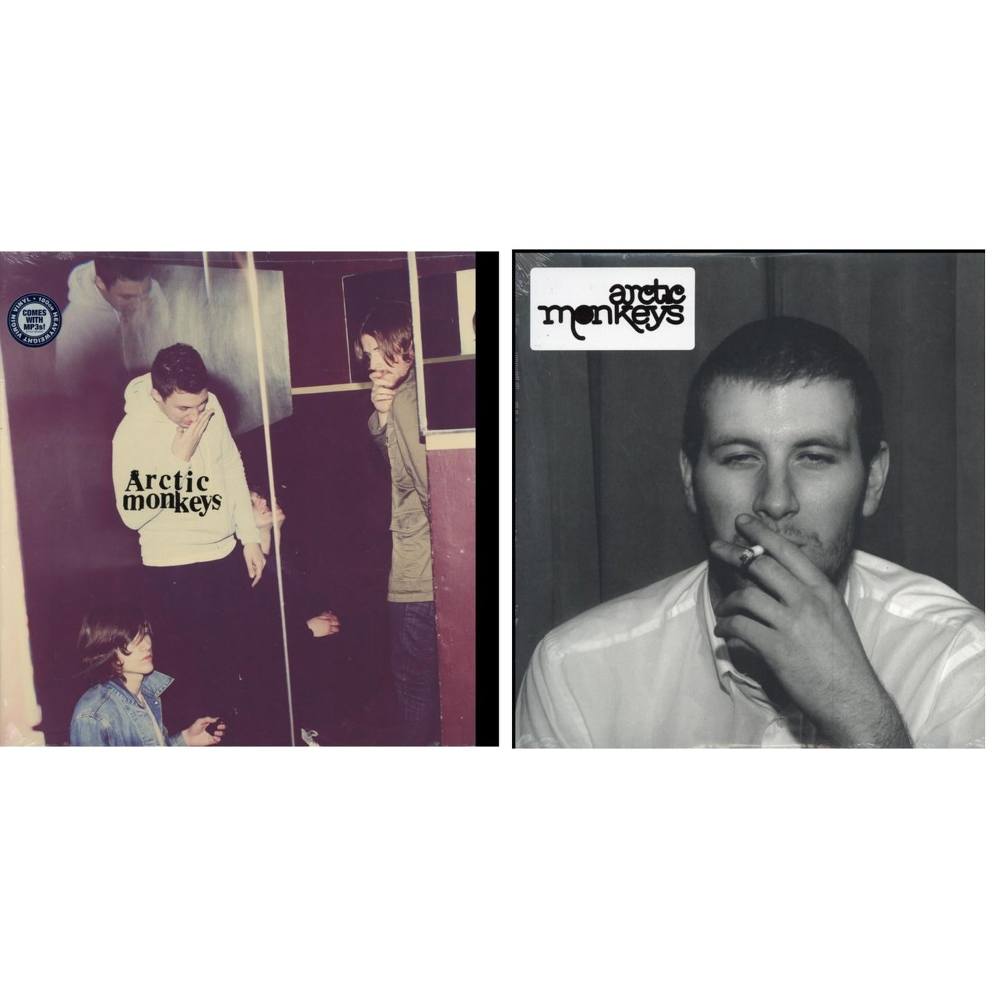 Arctic Monkeys - Whatever People Say I Am That's What I Am Not & Humbug (Dl Card) - LP Vinyl Bundle