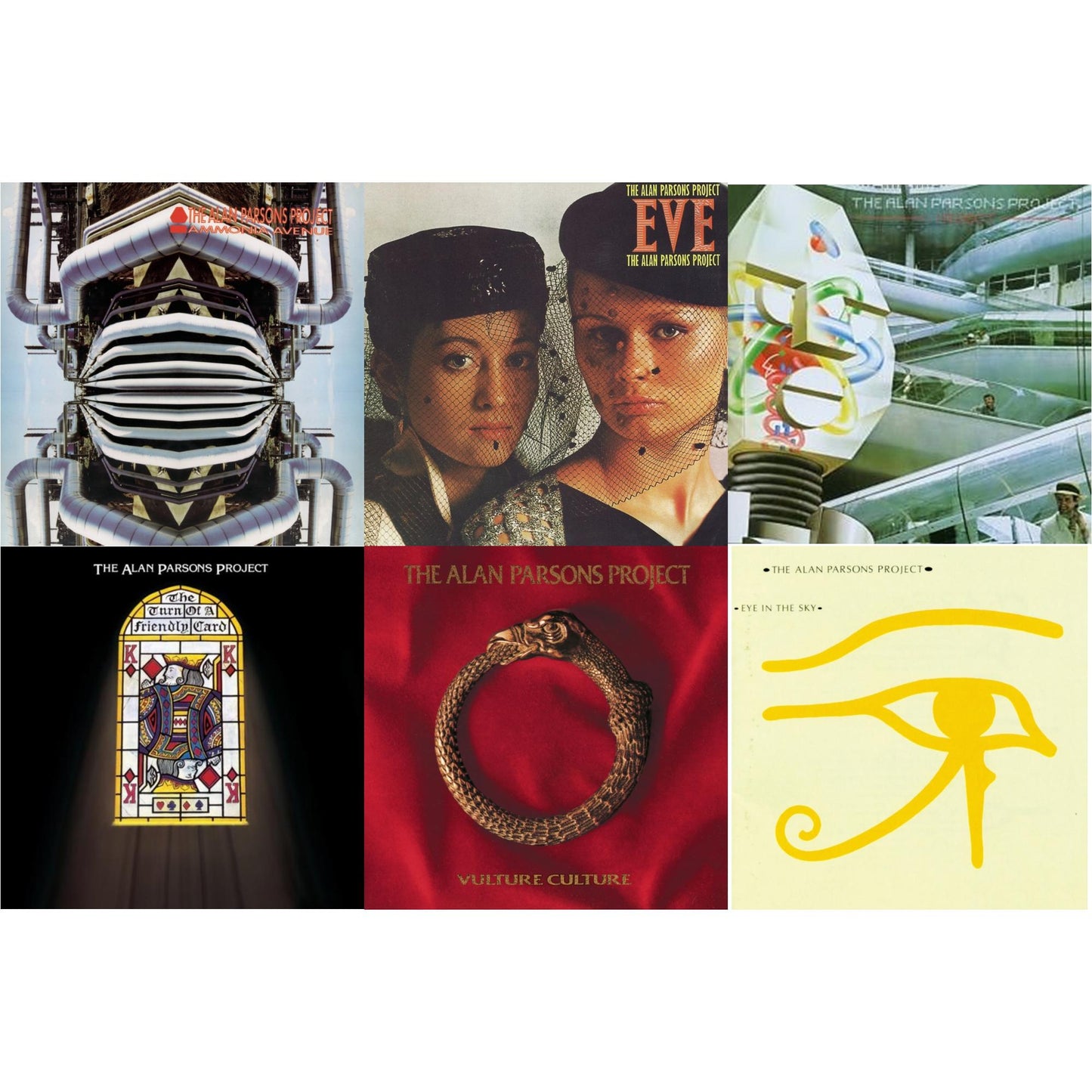 I Robot (Anniversary Edition) & Turn Of A Friendly Card & Ammonia Avenue & Eve & Vulture Culture & Eye In The Sky