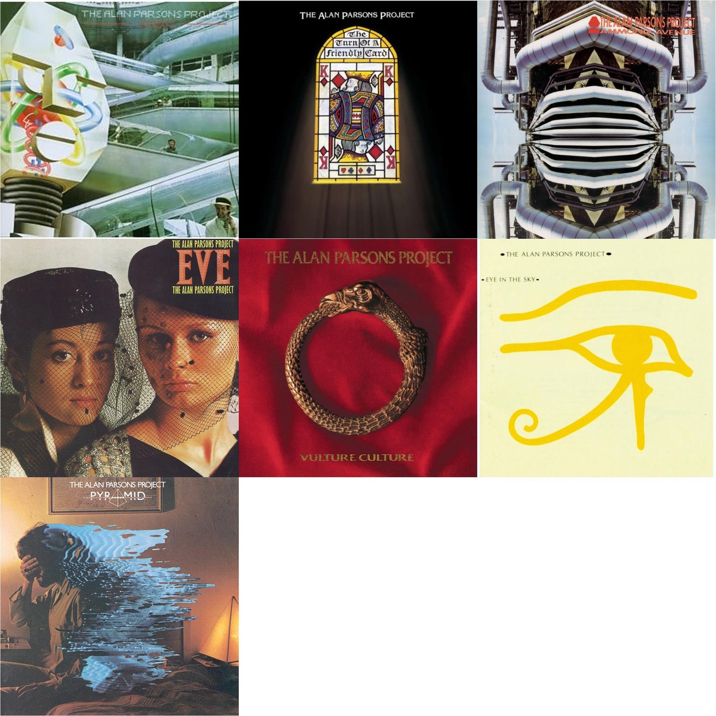 I Robot (Anniversary Edition) & Turn Of A Friendly Card & Ammonia Avenue & Eve & Vulture Culture & Eye In The Sky & Pyramid