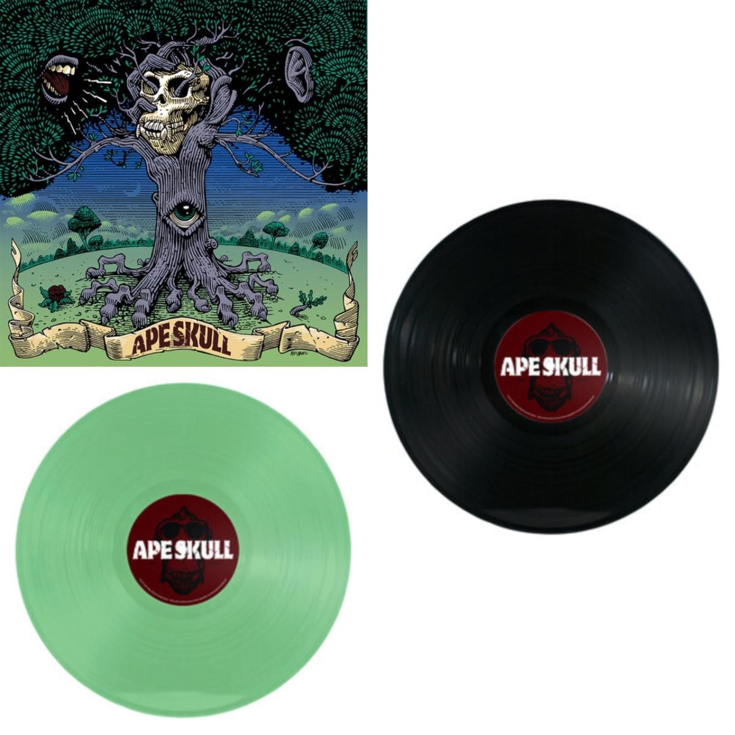 Ape Skull & Ape Skull (Green LP Vinyl) & Ape Skull (Quad Red/Blue LP Vinyl)