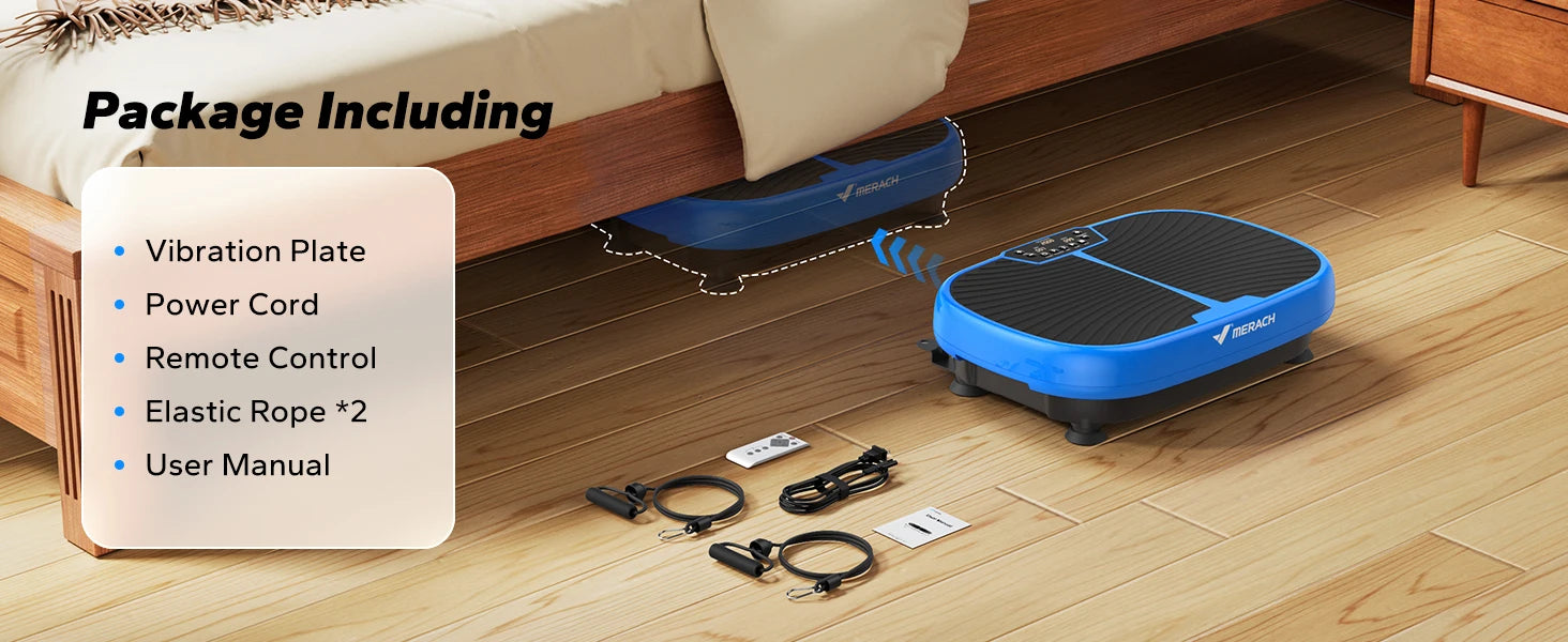 MERACH EMS Vibration Plate Beast — Crush Fat, Pain & Sleep Like a Rockstar with 99 Speeds & Muscle-Blasting EMS Power - Premium vibration exercise machine from dsers - Just $164.99! Shop now at Lizard Vigilante