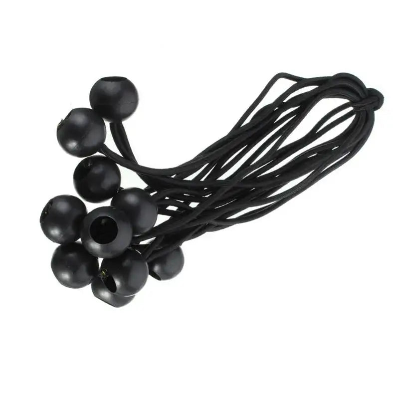 20/50pcs Set Outdoor Supplies Elastic Rope Ball Hiking Tent Accessories Bands Bungee Cords  Tarp Tie Down Strap Camping Belts