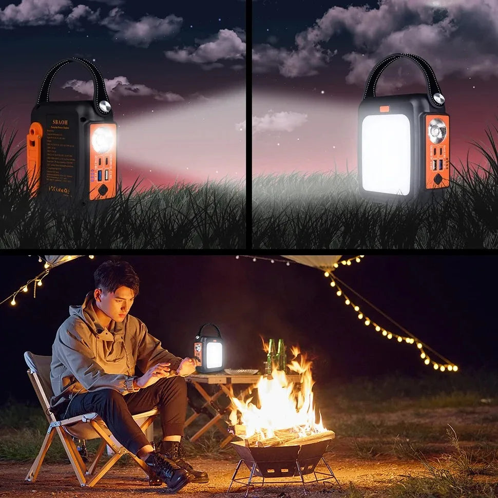 T102 Portable Solar Power Station – 296Wh 300W 80000mAh Energy Generator for Camping and Outdoor Use - Premium power station from Lizard Vigilante - Just $198.88! Shop now at Lizard Vigilante