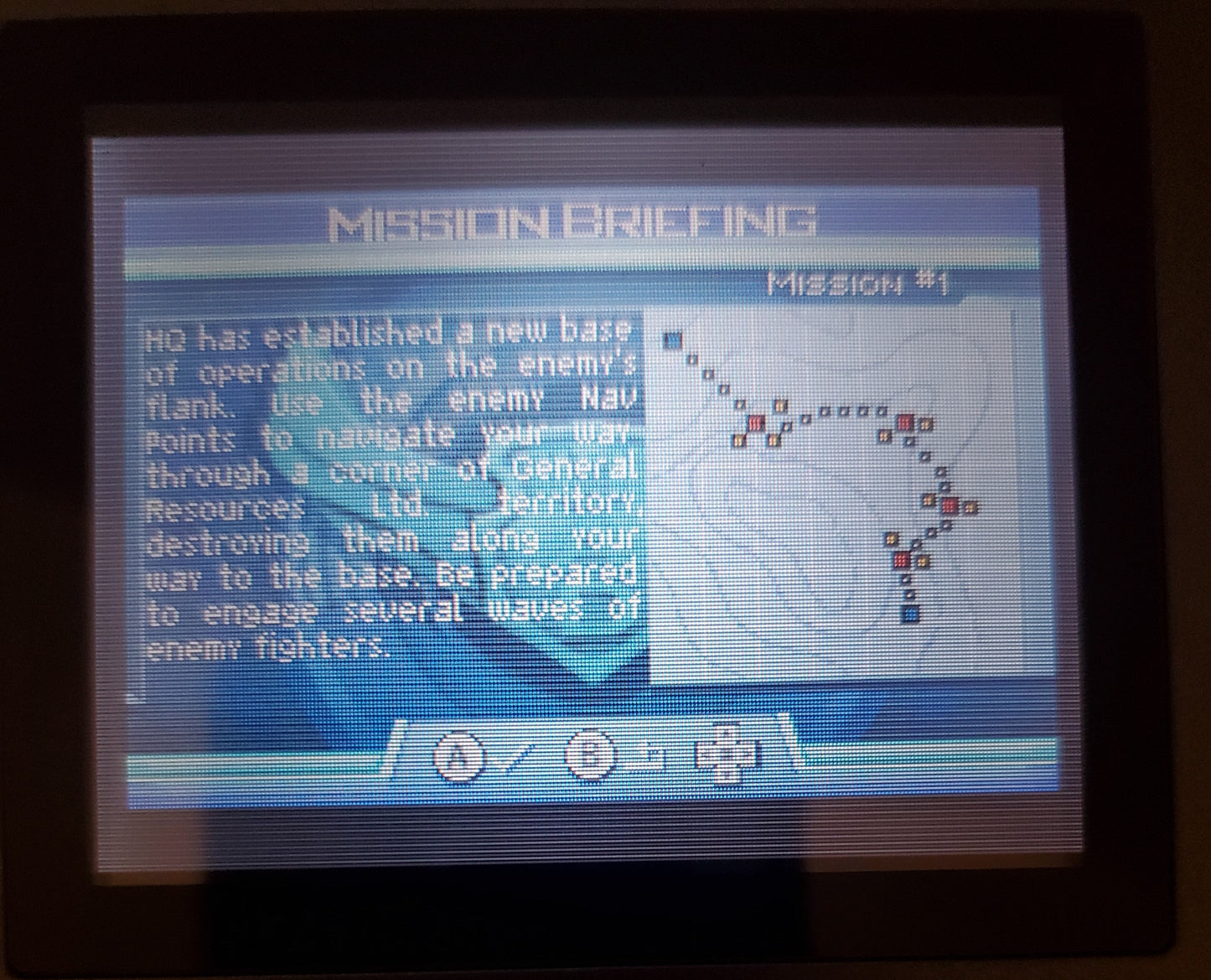 Ace Combat Advance GBA Video Game Boy Advance Nintendo