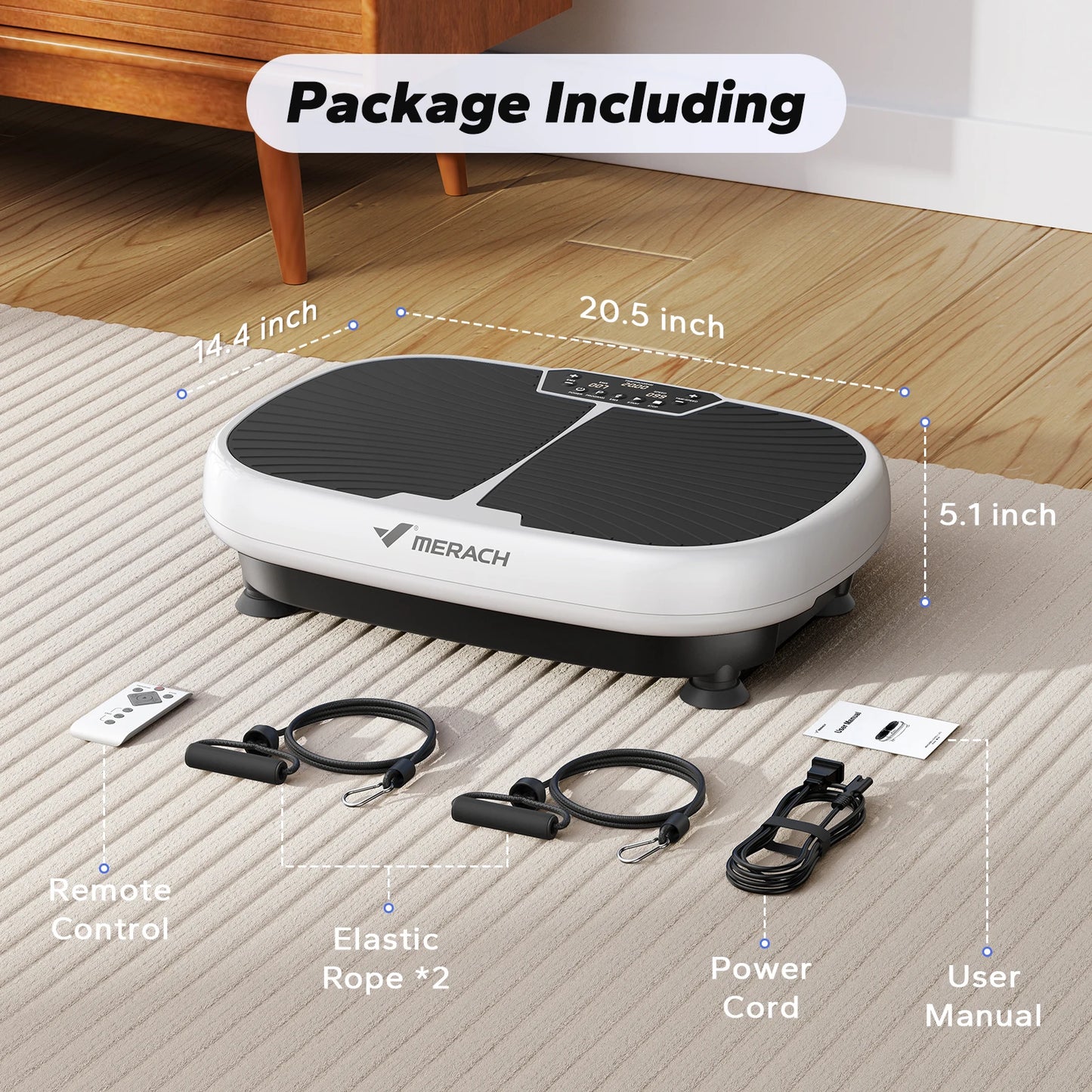 MERACH EMS Vibration Plate Beast — Crush Fat, Pain & Sleep Like a Rockstar with 99 Speeds & Muscle-Blasting EMS Power - Premium vibration exercise machine from dsers - Just $164.99! Shop now at Lizard Vigilante