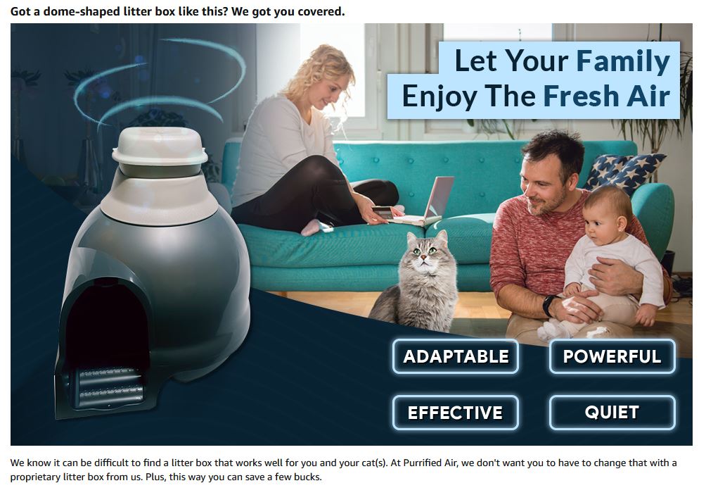 Air Purifier + Dome Adapter Bundle