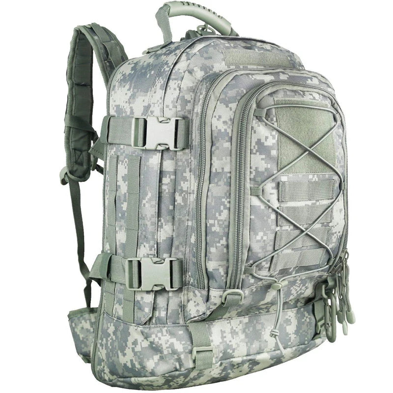 LQARMY 65L Tactical Expandable Warpack – Heavy-Duty Military Grade MOLLE Rucksack for Apocalypse-Ready Hiking, Camping, Travel & Combat - Premium bag from dsers - Just $80.99! Shop now at Lizard Vigilante