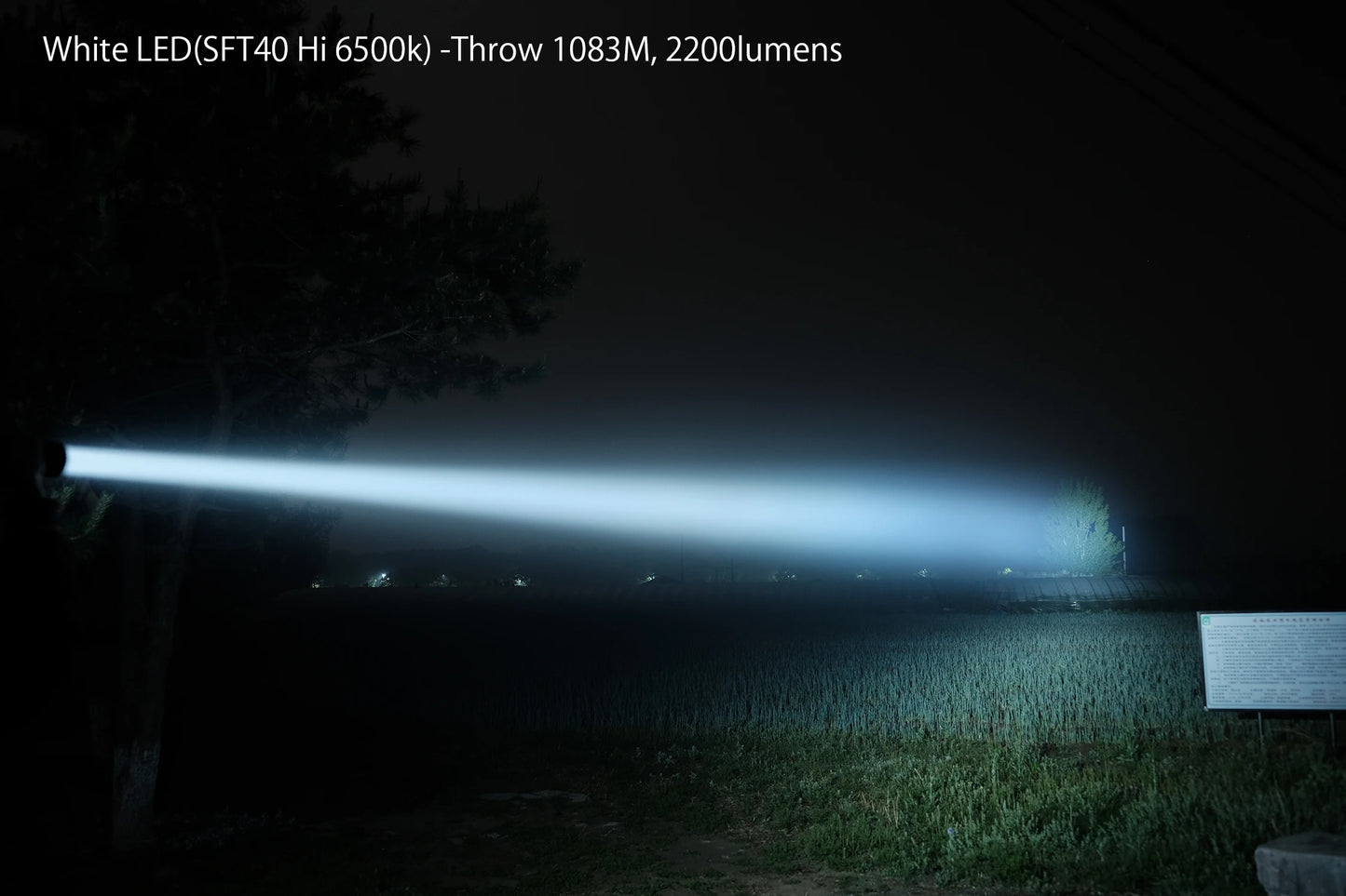 Acebeam L19 2.0 Tactical Hunting Flashlight — 2200 Lumens, 1184+ Yards Beam, Rechargeable IP68 Long-Range Light