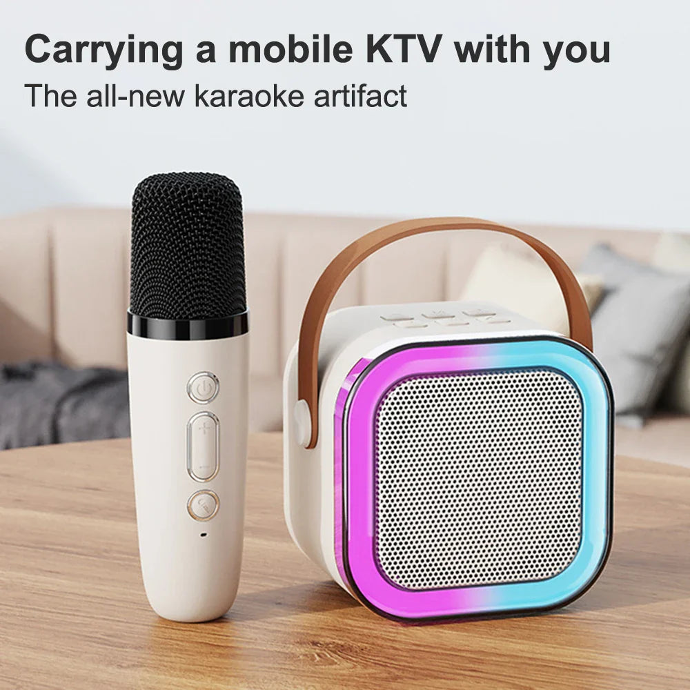 Professional Singing Bluetooth $peaker ColumnSpeaker High-end Ktv Karaoke Microphone Bluetooth Audio Wireless Mic