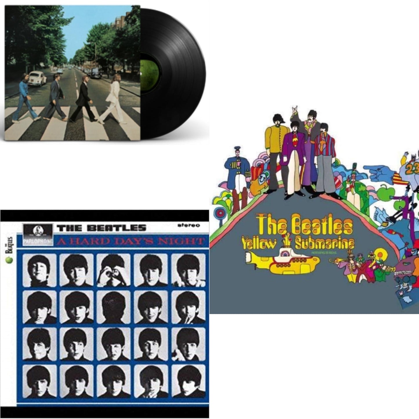 Hard Day's Night & Yellow Submarine & Abbey Road Anniversary