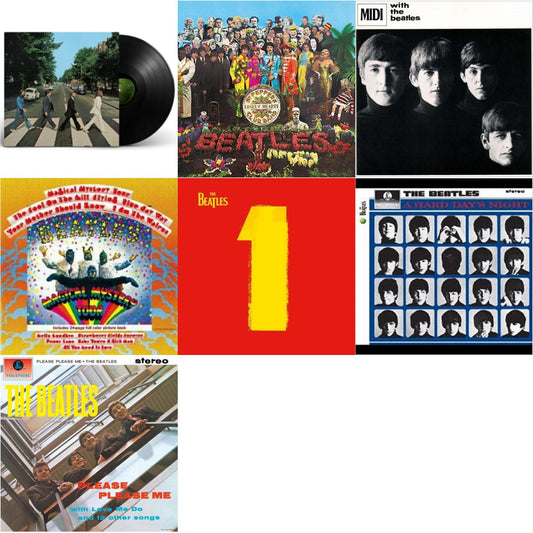 Hard Day's Night & Please Please Me & With The Beatles & Magical Mystery Tour & 1 (2015 Reissue) & Sgt. Pepper's Lonely Hearts Club Band (2017 Stereo Mix/180G/Original Stencils) & Abbey Road Anniversary