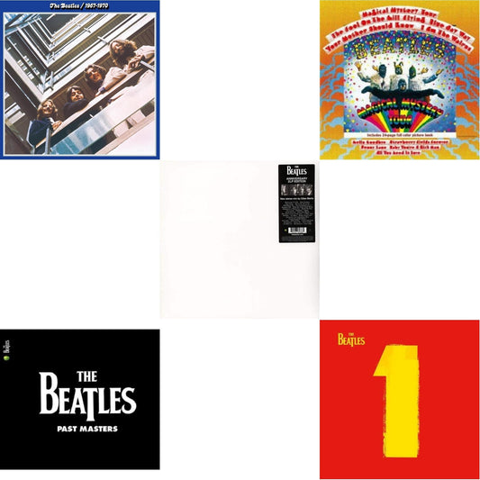Magical Mystery Tour & Past Masters 1 & 2 & Beatles 1967-1970 (2023 Edition) (Half-Speed) (3LP) & 1 (2015 Reissue) & Beatles (The White Album) (2LP)