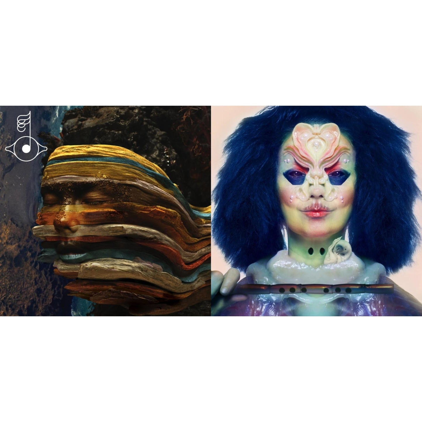 Bjork - Utopia & Bastards: Remix - LP Vinyl Bundle
