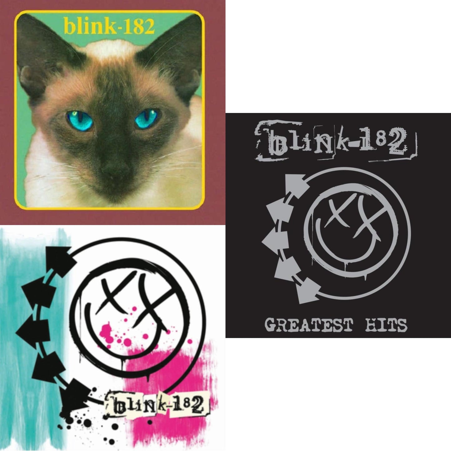 Blink-182 - Greatest Hits (2LP) & Cheshire Cat & Blink-182