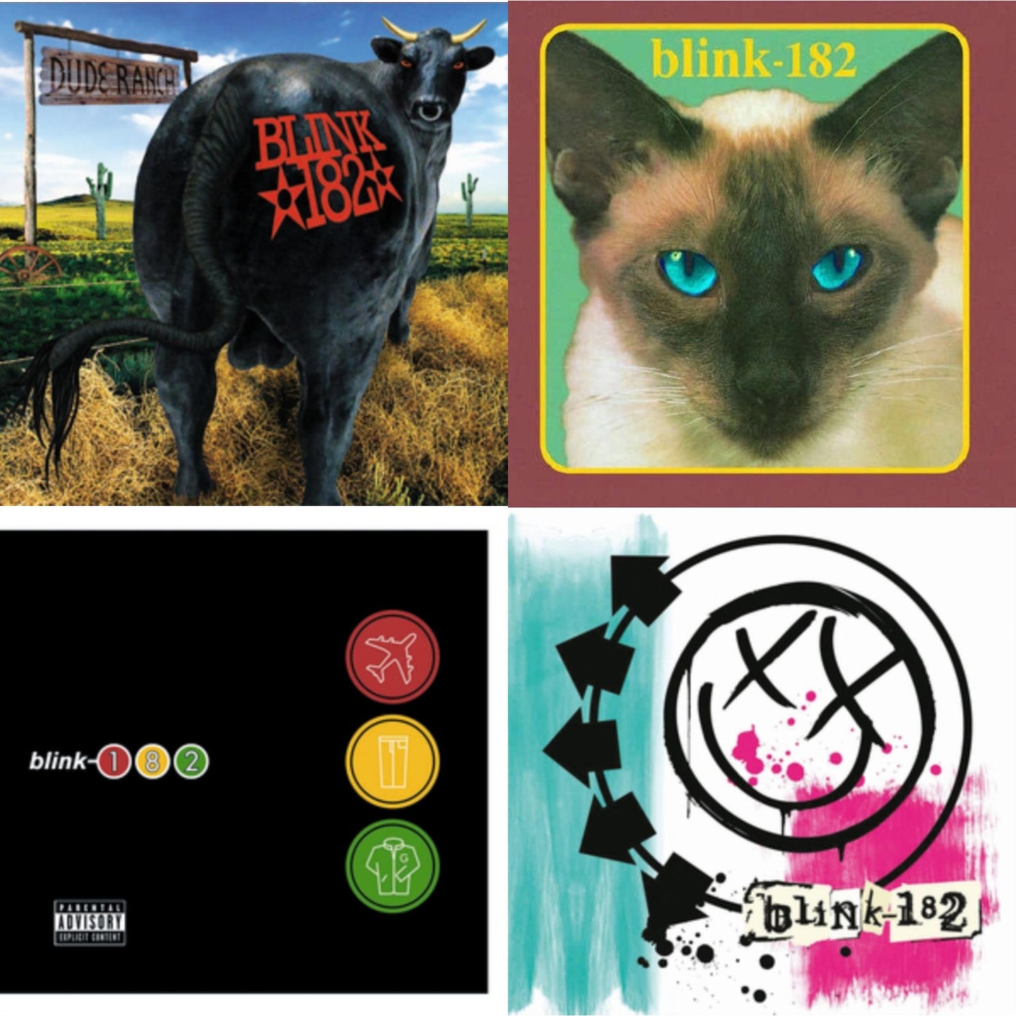 Dude Ranch & Take Off Your Pants & Jacket & Cheshire Cat & Blink-182