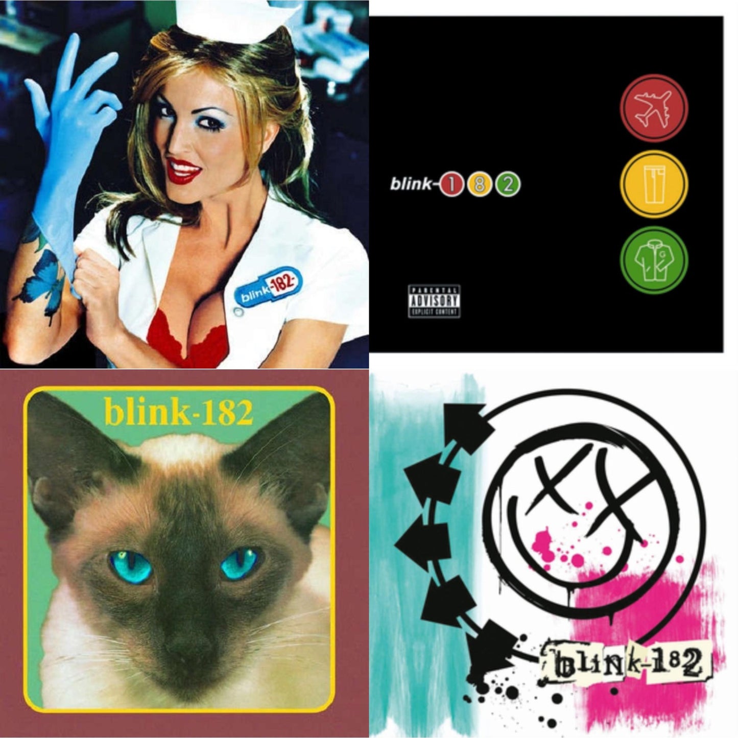 Enema Of The State (X) & Take Off Your Pants & Jacket & Cheshire Cat & Blink-182