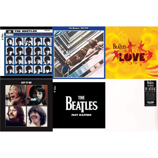 Hard Day's Night & Past Masters 1 & 2 & Beatles 1967-1970 (2023 Edition) (Half-Speed) (3LP) & Let It Be Special Edition & Love  & Beatles (The White Album) (2LP)