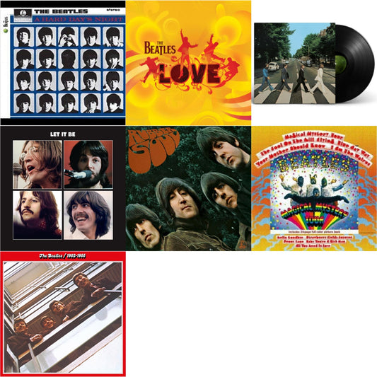 Hard Day's Night & Rubber Soul & Magical Mystery Tour & Beatles 1962-1966 (2023 Edition) (Half-Speed) (3LP) & Let It Be Special Edition & Love  & Abbey Road Anniversary