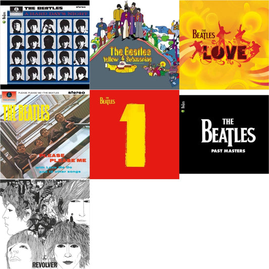 Hard Day's Night & Please Please Me & Yellow Submarine & Past Masters 1 & 2 & Revolver Special Edition & Love  & 1 (2015 Reissue)