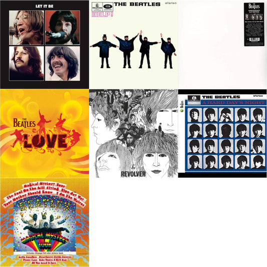 Hard Day's Night & Help & Magical Mystery Tour & Revolver Special Edition & Let It Be Special Edition & Love  & Beatles (The White Album) (2LP)