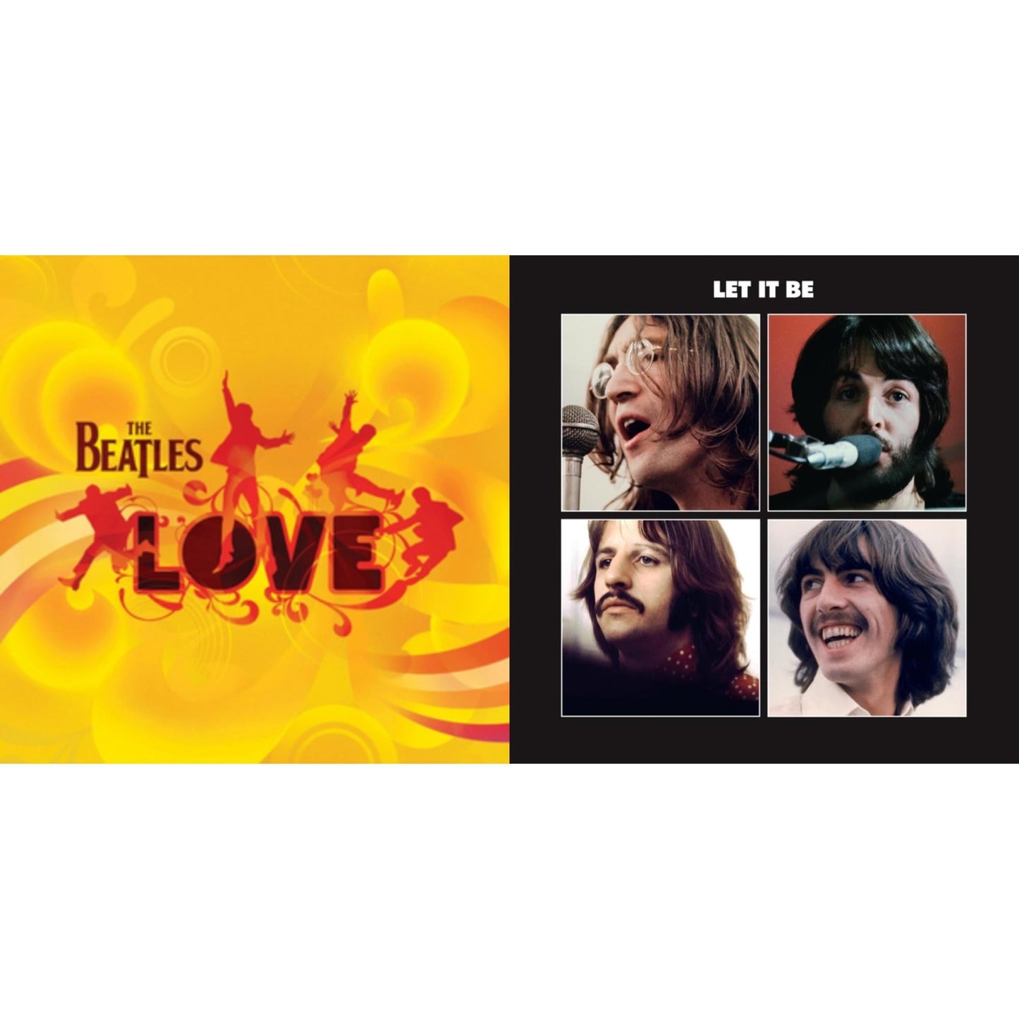 Beatles - Let It Be Special Edition & Love  - LP Vinyl Bundle