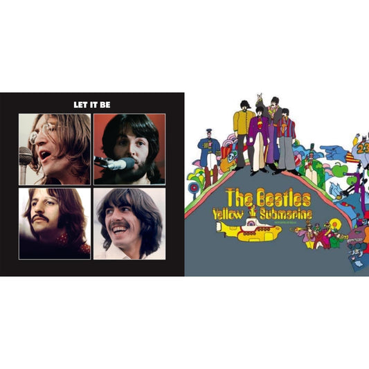 Beatles - Yellow Submarine & Let It Be Special Edition - LP Vinyl Bundle