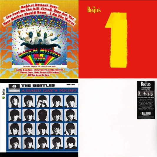Hard Day's Night & Magical Mystery Tour & 1 (2015 Reissue) & Beatles (The White Album) (2LP)