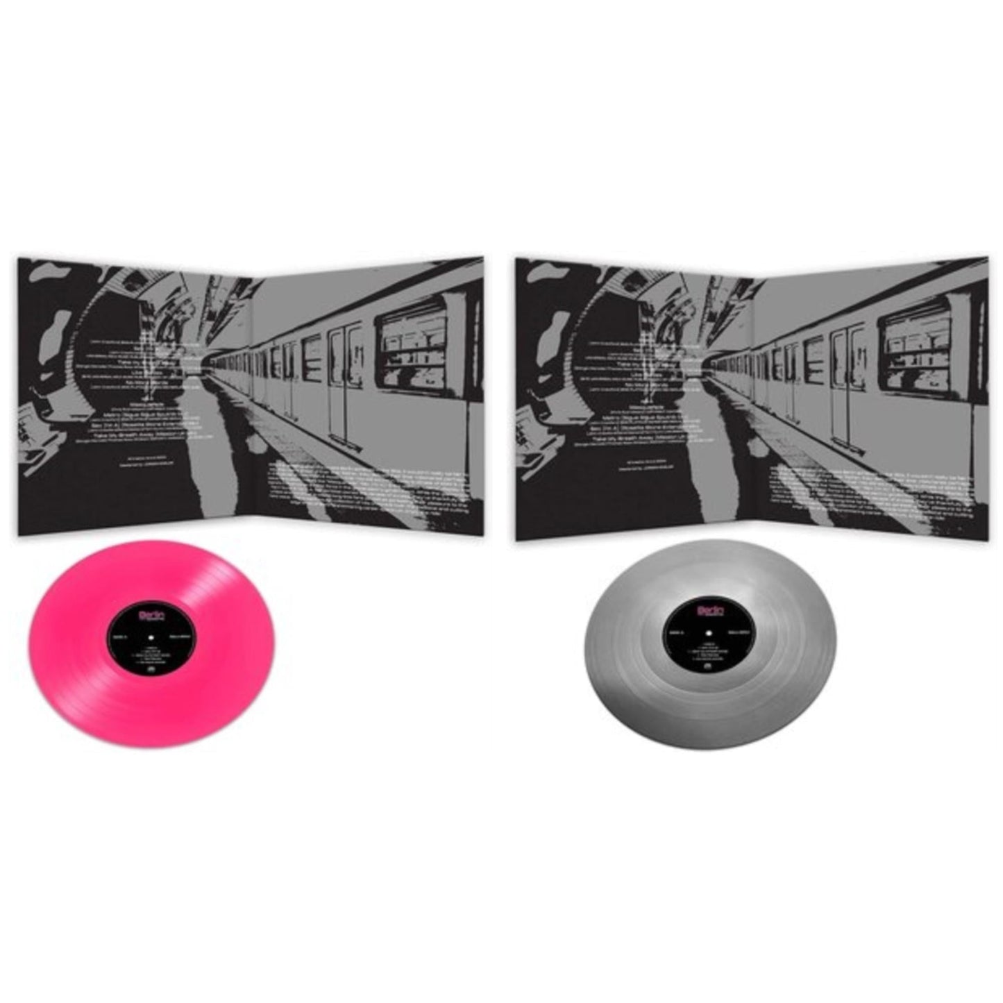 Berlin - Metro - Greatest Hits (Pink LP Vinyl) & Metro - Greatest Hits (Silver LP Vinyl)