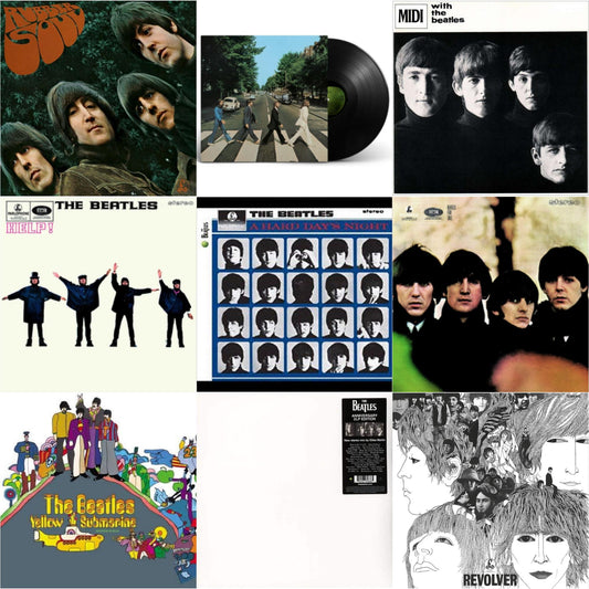 Hard Day's Night & Beatles For Sale & Help & Rubber Soul & With The Beatles & Yellow Submarine & Revolver Special Edition & Beatles (The White Album) (2LP) & Abbey Road Anniversary