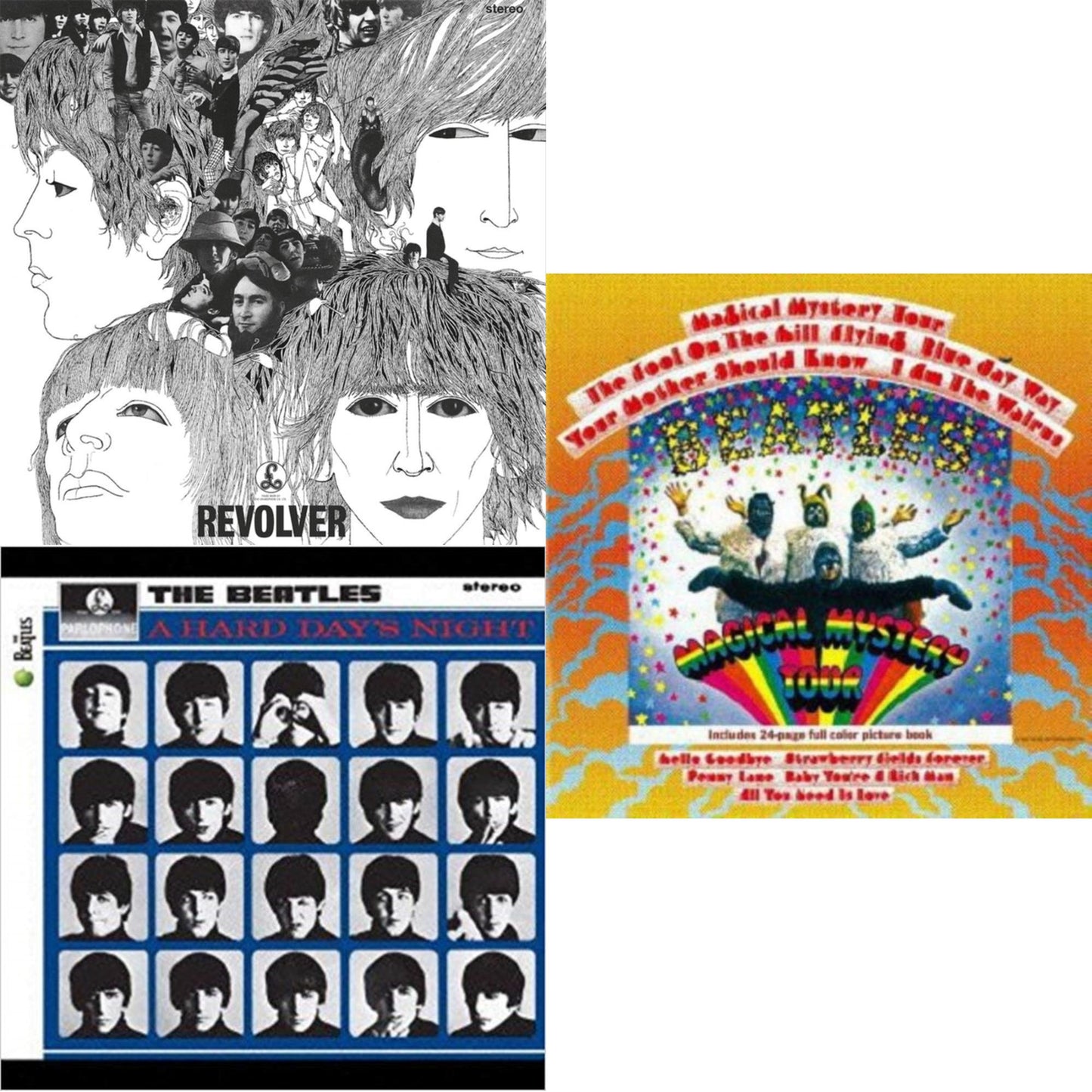 Hard Day's Night & Magical Mystery Tour & Revolver Special Edition
