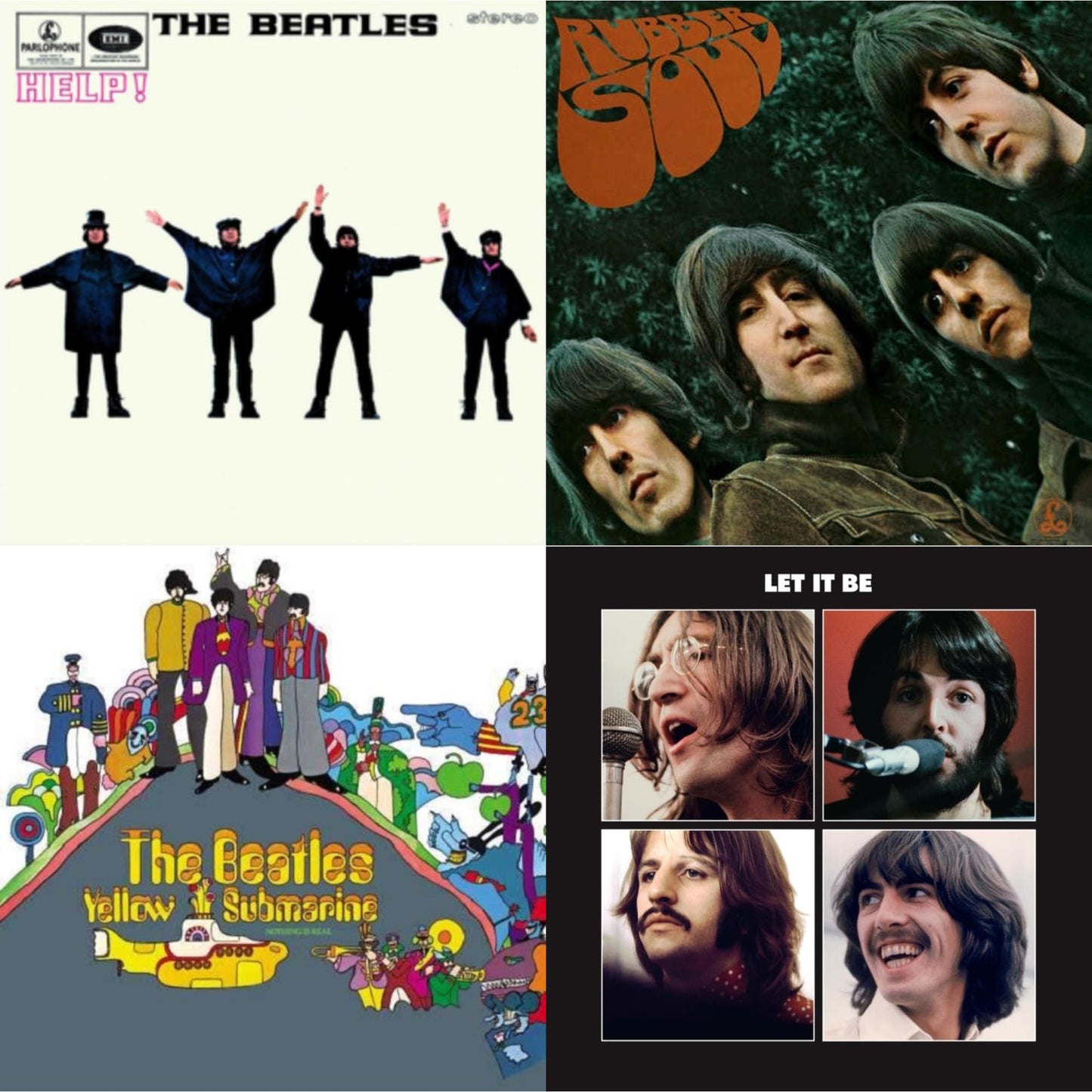 Help & Rubber Soul & Yellow Submarine & Let It Be Special Edition