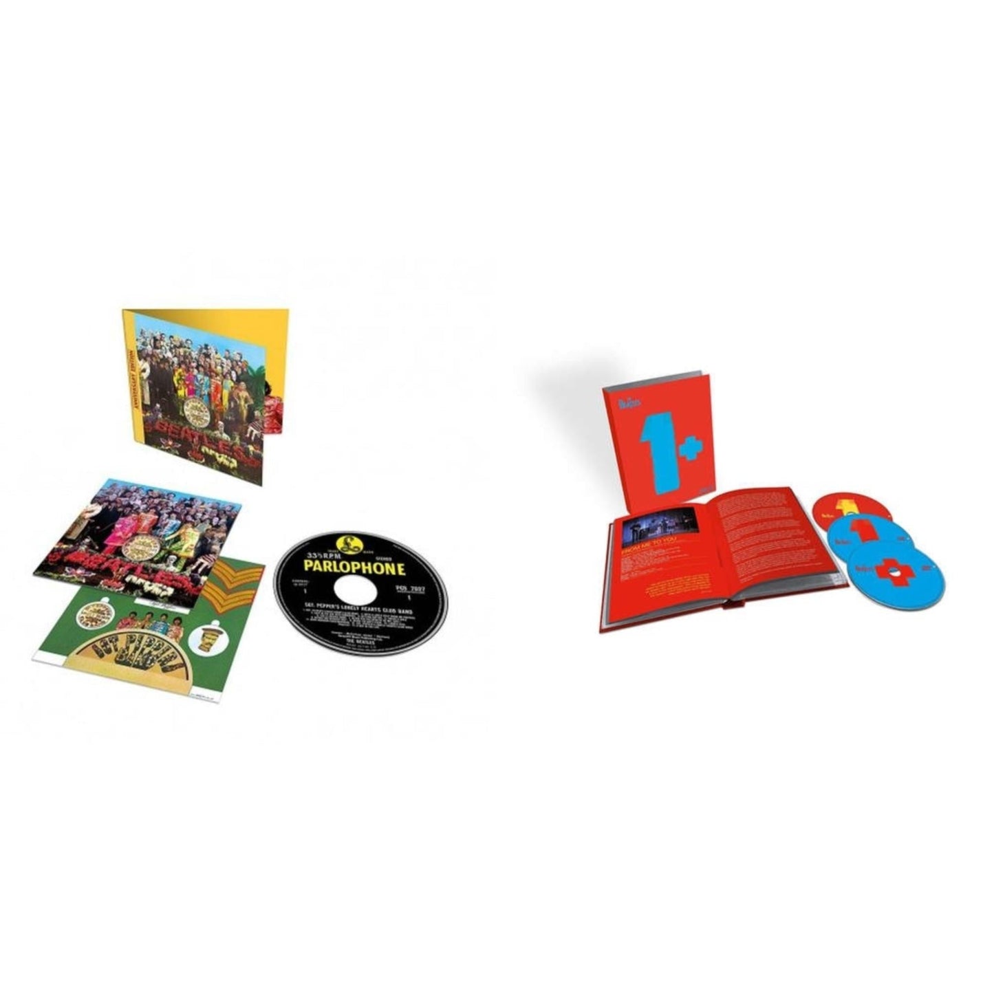 1+ (CD/2 DVD) & Sgt. Pepper's Lonely Hearts Club Band (Anniversary Edition)
