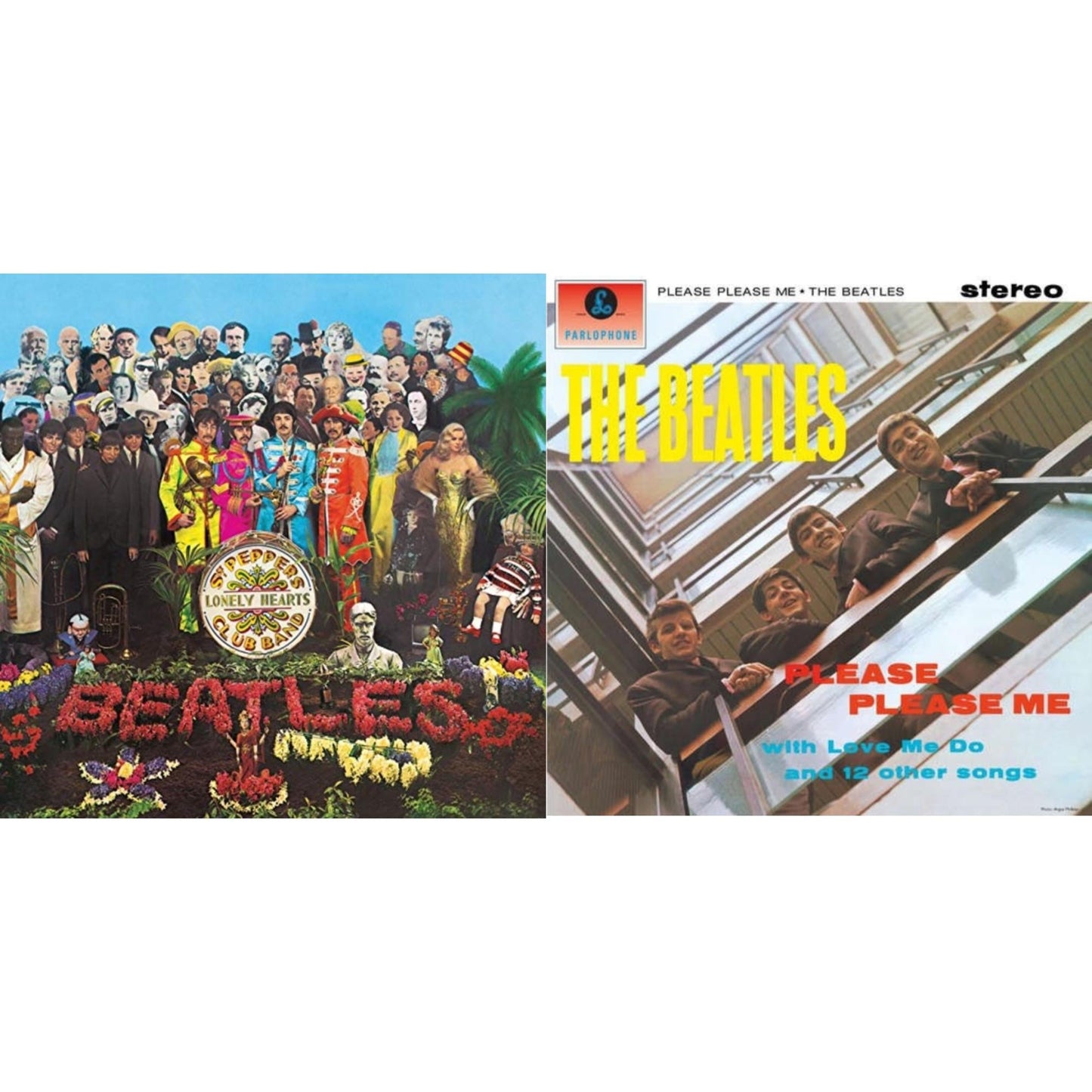 Please Please Me & Sgt. Pepper's Lonely Hearts Club Band (2017 Stereo Mix/180G/Original Stencils)