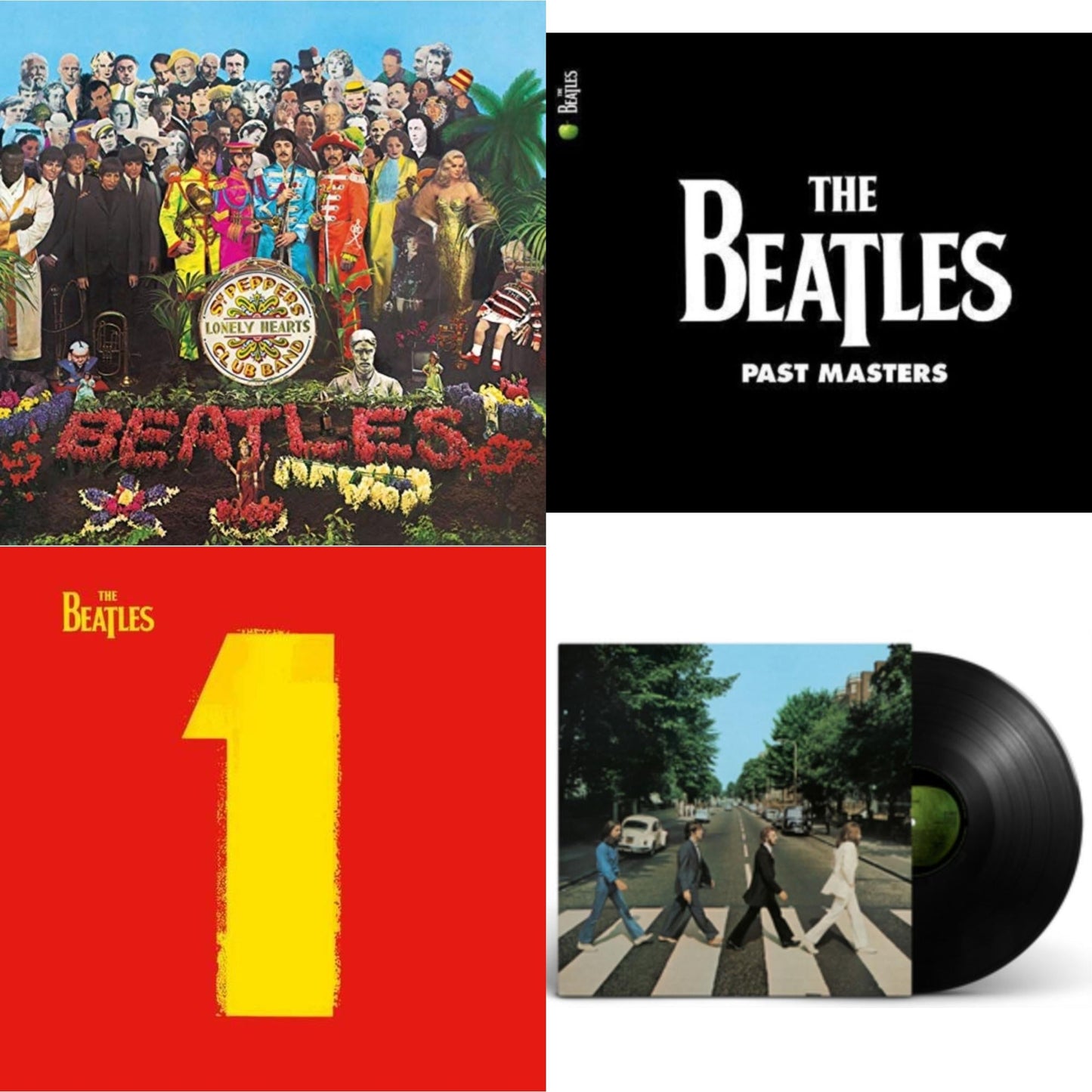Past Masters 1 & 2 & 1 (2015 Reissue) & Sgt. Pepper's Lonely Hearts Club Band (2017 Stereo Mix/180G/Original Stencils) & Abbey Road Anniversary